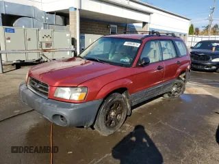 2003 Subaru Forester X with VIN JF1SG63663H731440, listed as a Copart auction lot 76963674 with 0 mi miles and Salvage Title. Bid and sale history available at carsss.com. Image 1.