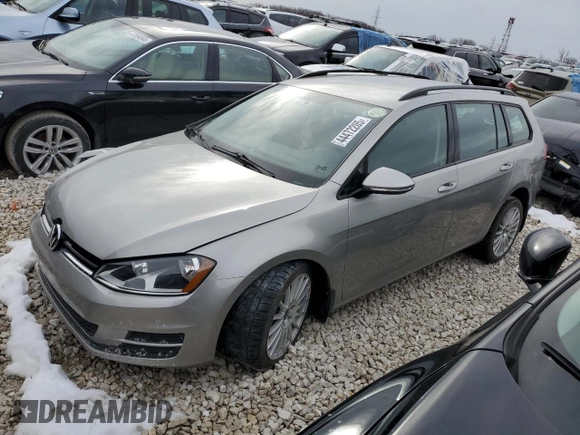 2017 Volkswagen Golf SportWagen S with VIN 3VWU17AU8HM544938, listed as a Copart auction lot 44472205 with 102,571 mi miles and Clean Title. Bid and sale history available at carsss.com. Image 1.