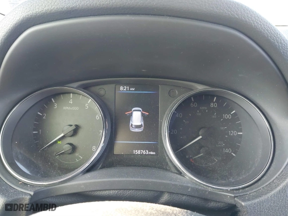 2018 Nissan Rogue S with VIN 5N1AT2MV7JC788266, listed as a IAAI auction lot 41783074 with 158,763 mi miles. Bid and sale history available at carsss.com. Image 7.