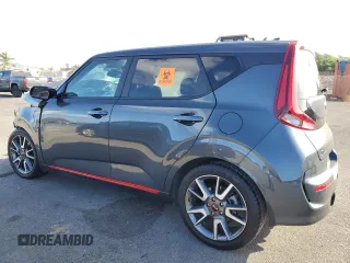 2021 Kia Soul Turbo with VIN KNDJ53AF6M7779086, listed as a Copart auction lot 81195814 with 7,479 mi miles and Salvage Title. Bid and sale history available at DreamBid. Image 2.