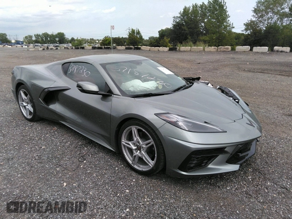 2023 Chevrolet Corvette 1LT with VIN 1G1YA2D43P5121118, listed as a IAAI auction lot 37187230 with 2,094 mi miles and . Bid and sale history available at DreamBid. Image 1.