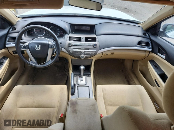 2011 Honda Accord LX with VIN 1HGCP2F31BA015028, listed as a Copart auction lot 63606975 with 178,574 mi miles and Salvage title. Bid and sale history available at DreamBid. Image 8.