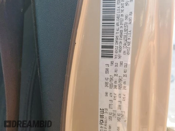 2018 Jeep Wrangler JK Unlimited Sport S with VIN 1C4HJWDG6JL921570, listed as a Copart auction lot 68415044 with 121,501 mi miles and Salvage Title. Bid and sale history available at carsss.com. Image 14.