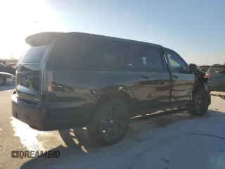 2025 Cadillac Escalade z VIN 1GYS9PRL6SR137800, wystawiony jako Copart lot #49889855 z przebiegiem 3 031 mil mil oraz Szkoda całkowita • Salvage title. Historia ofert i sprzedaży dostępna na DreamBid. Obrazek 3.