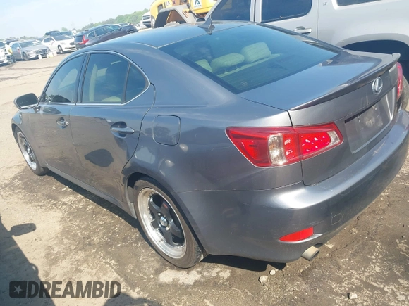 2012 Lexus IS 250 with VIN JTHBF5C21C5168978, listed as a IAAI auction lot 42076073 with 250,078 mi miles and . Bid and sale history available at DreamBid. Image 3.