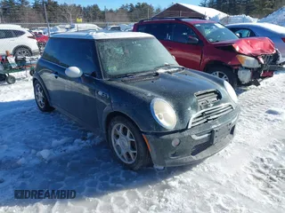 2003 MINI Hardtop S z VIN WMWRE33473TD72981, wystawiony jako IAAI lot #41599521 z przebiegiem 97 403 mil mil oraz . Historia ofert i sprzedaży dostępna na DreamBid. Obrazek 1.