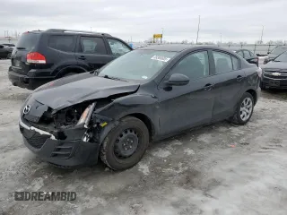 2010 Mazda 3 i Sport with VIN JM1BL1SF1A1212893, listed as a Copart auction lot 89380605 with 128,574 mi miles and Salvage title. Bid and sale history available at DreamBid. Image 1.