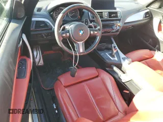 2017 BMW 2 Series M240i xDrive with VIN WBA2G3C37HV986764, listed as a Copart auction lot 43456875 with 83,438 mi miles and Salvage Title. Bid and sale history available at carsss.com. Image 8.