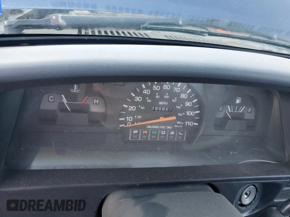 1994 Toyota Pickup DX with VIN JT4RN81P1R5194038, listed as a Copart auction lot 62742145 with 480,827 mi miles and Clean title. Bid and sale history available at DreamBid. Image 9.