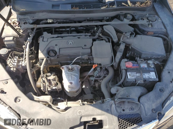 2016 Acura TLX Technology with VIN 19UUB1F5XGA009511, listed as a Copart auction lot 59042585 with 99,932 mi miles and Salvage title. Bid and sale history available at DreamBid. Image 11.