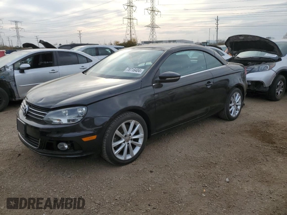 2015 Volkswagen Eos Komfort with VIN WVWBW8AH4FV001321, listed as a Copart auction lot 78718404 with 73,296 mi miles and Salvage Title. Bid and sale history available at DreamBid. Image 1.