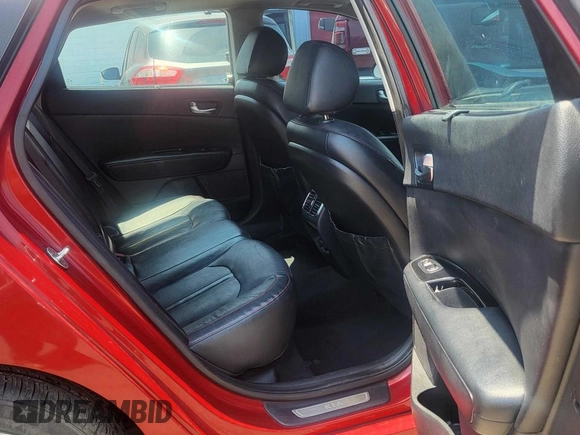 2016 Kia Optima SX Turbo with VIN 5XXGW4L24GG083524, listed as a Copart auction lot 65295985 with 129,118 mi miles and Clean title. Bid and sale history available at DreamBid. Image 6.