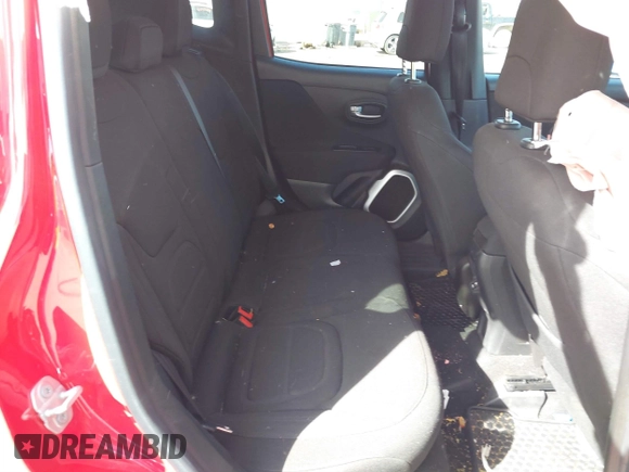 2018 Jeep Renegade Latitude with VIN ZACCJBBB3JPH98347, listed as a IAAI auction lot 40483552 with 56,993 mi miles and . Bid and sale history available at DreamBid. Image 8.