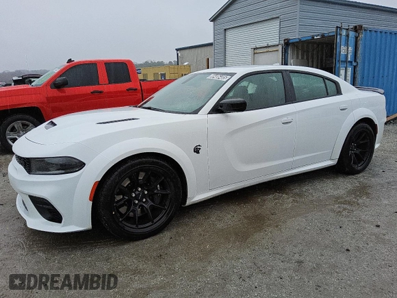2023 Dodge Charger SRT Hellcat Redeye Widebody with VIN 2C3CDXL96PH618406, listed as a Copart auction lot 88406485 with 9,509 mi miles and Clean Title. Bid and sale history available at carsss.com. Image 1.