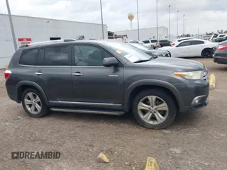 2012 Toyota Highlander Limited with VIN 5TDYK3EH8CS078315, listed as a IAAI auction lot 42168451 with 104,133 mi miles and . Bid and sale history available at DreamBid. Image 13.