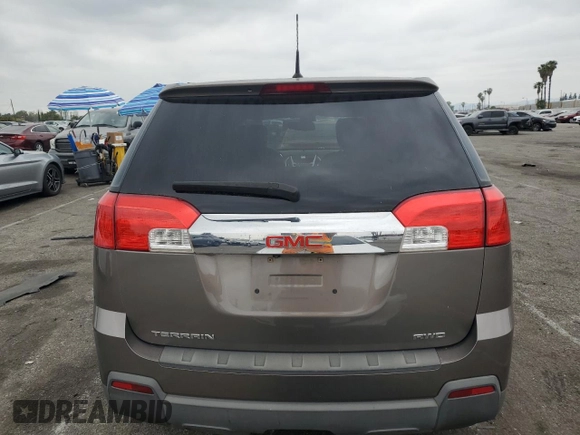 2010 GMC Terrain SLE-1 with VIN 2CTFLCEW5A6295464, listed as a Copart auction lot 50791815 with 181,405 mi miles and Salvage Title. Bid and sale history available at carsss.com. Image 6.