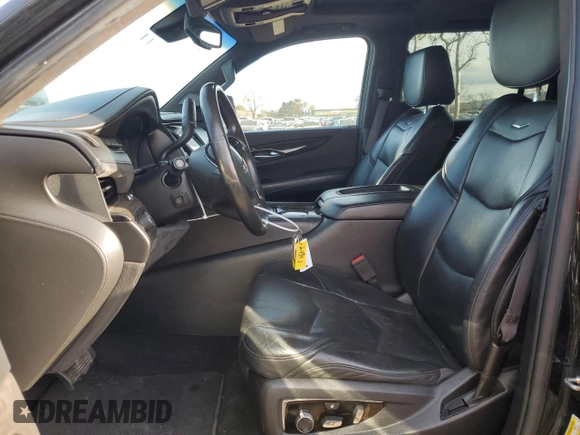 2015 Cadillac Escalade z VIN 1GYS3UKJ6FR702979, wystawiony jako Copart lot #47645315 z przebiegiem 80 531 mil mil oraz Szkoda całkowita • Salvage title. Historia ofert i sprzedaży dostępna na DreamBid. Obrazek 7.