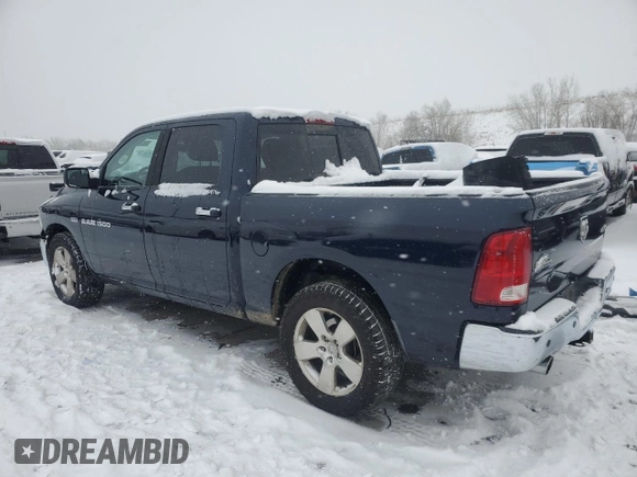 2012 Ram 1500 Big Horn with VIN 1C6RD7LTXCS156086, listed as a Copart auction lot 88096245 with 138,476 mi miles and Salvage Title. Bid and sale history available at carsss.com. Image 2.