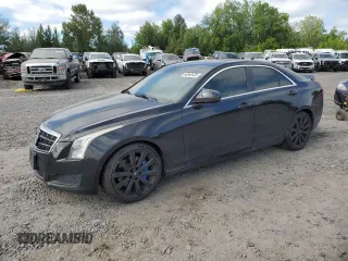 2014 Cadillac ATS Standard RWD with VIN 1G6AA5RX6E0105666, listed as a Copart auction lot 66568405 with 95,700 mi miles and Clean title. Bid and sale history available at DreamBid. Image 1.
