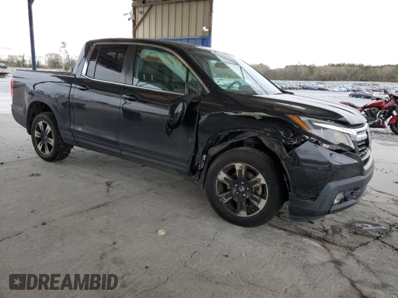 2020 Honda Ridgeline RTL with VIN 5FPYK3F58LB030538, listed as a Copart auction lot 49776415 with 80,514 mi miles and Salvage title. Bid and sale history available at DreamBid. Image 4.
