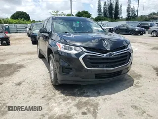 2020 Chevrolet Traverse LS with VIN 1GNERFKW4LJ188446, listed as a Copart auction lot 64598614 with 64,715 mi miles and Salvage Title. Bid and sale history available at carsss.com. Image 12.
