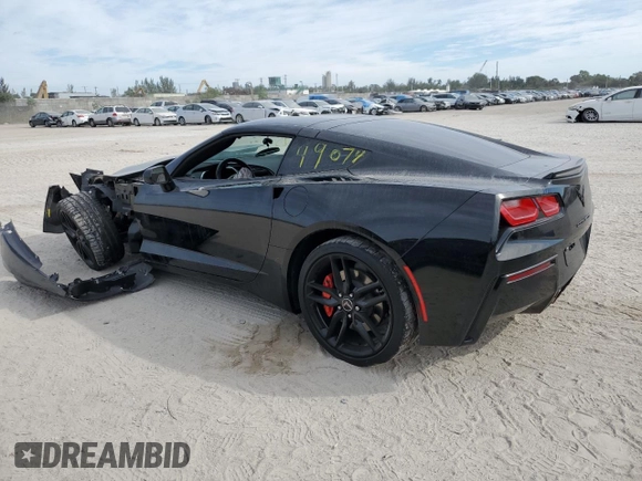2019 Chevrolet Corvette 1LT with VIN 1G1YB2D73K5118011, listed as a Copart auction lot 36065463 with 49,074 mi miles. Bid and sale history available at carsss.com. Image 2.