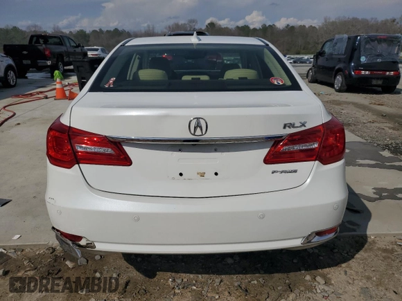 2016 Acura RLX Advance z VIN JH4KC1F97GC001245, wystawiony jako Copart lot #47697885 z przebiegiem 83 715 mil mil oraz Szkody całkowita. Historia ofert i sprzedaży dostępna na DreamBid. Obrazek 6.