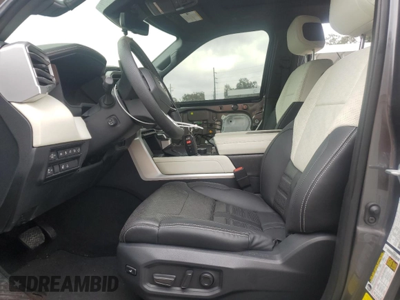 2023 Toyota Tundra Capstone Hybrid with VIN 5TFVC5DBXPX028881, listed as a Copart auction lot 80079964 with 12,565 mi miles and Salvage title. Bid and sale history available at DreamBid. Image 7.