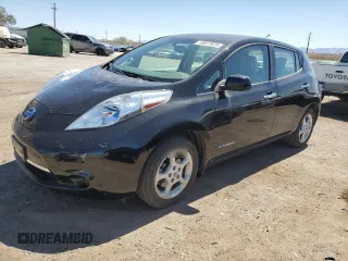 2014 Nissan LEAF SL z VIN 1N4AZ0CP1EC337680, wystawiony jako Copart lot #49877675 z przebiegiem 53 253 mil mil oraz Szkody całkowita. Historia ofert i sprzedaży dostępna na DreamBid. Obrazek 1.