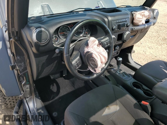 2017 Jeep Wrangler Unlimited Sport with VIN 1C4BJWDG8HL553697, listed as a Copart auction lot 63375785 with 83,573 mi miles and Salvage title. Bid and sale history available at DreamBid. Image 8.