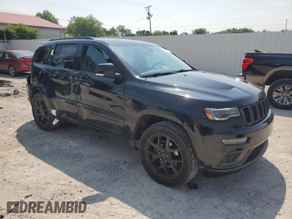 2019 Jeep Grand Cherokee Limited with VIN 1C4RJFBG1KC768153, listed as a Copart auction lot 59711115 with 76,507 mi miles and Salvage title. Bid and sale history available at DreamBid. Image 4.