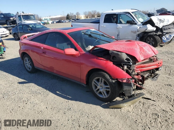 2000 Toyota Celica GT with VIN JTDDR32T5Y0005092, listed as a Copart auction lot 42153485 with 236,022 mi miles and Salvage Title. Bid and sale history available at carsss.com. Image 4.