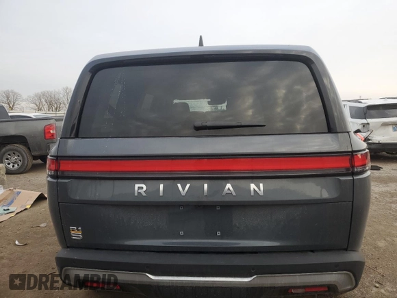 2023 Rivian R1S Launch Edition with VIN 7PDSGABL9PN006743, listed as a Copart auction lot 87275114 with Not Provided miles and Salvage Title. Bid and sale history available at DreamBid. Image 6.