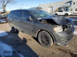 2011 Dodge Durango Heat with VIN 1D4RE3GGXBC742827, listed as a Copart auction lot 83682104 with 270,915 mi miles and Salvage Title. Bid and sale history available at carsss.com. Image 4.