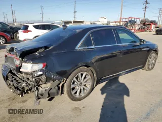 2019 Lincoln Continental Standard with VIN 1LN6L9PK0K5606588, listed as a Copart auction lot 78857254 with 48,797 mi miles and Salvage Title. Bid and sale history available at carsss.com. Image 3.
