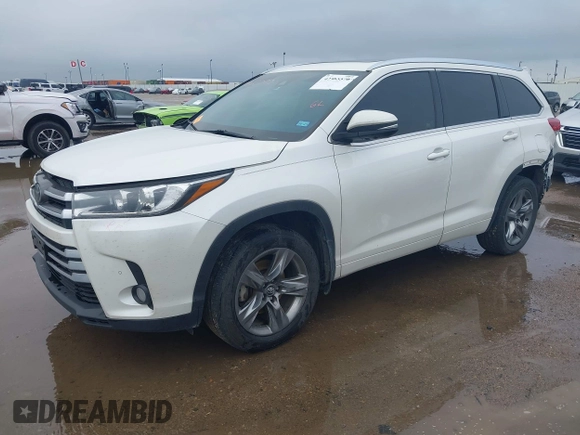 2018 Toyota Highlander Limited with VIN 5TDDZRFH3JS887374, listed as a IAAI auction lot 42363370 with 128,601 mi miles and . Bid and sale history available at DreamBid. Image 2.