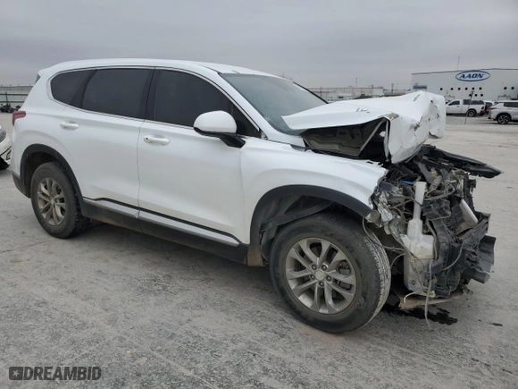 2020 Hyundai Santa Fe SEL with VIN 5NMS33AD0LH138872, listed as a Copart auction lot 47466915 with 87,124 mi miles and Salvage Title. Bid and sale history available at carsss.com. Image 4.