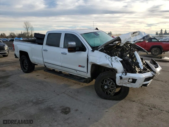 2018 Chevrolet Silverado 3500HD LTZ with VIN 1GC4K0EY4JF109408, listed as a Copart auction lot 41540595 with 0 mi miles and Salvage Title. Bid and sale history available at carsss.com. Image 4.