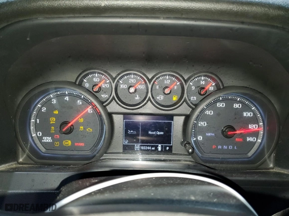 2019 Chevrolet Silverado 1500 Work Truck with VIN 1GCRYAEH1KZ222601, listed as a Copart auction lot 49102385 with 193,244 mi miles and Salvage Title. Bid and sale history available at carsss.com. Image 9.