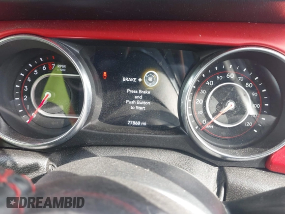 2020 Jeep Gladiator Rubicon с VIN 1C6JJTBG0LL164890, выставлен на аукционе IAAI как лот 41795545 с пробегом 77 860 миль миль и . История ставок и продаж доступна на DreamBid. Изображение 7.