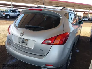 2009 Nissan Murano S with VIN JN8AZ18U39W106173, listed as a IAAI auction lot 41832156 with 189,389 mi miles. Bid and sale history available at carsss.com. Image 4.