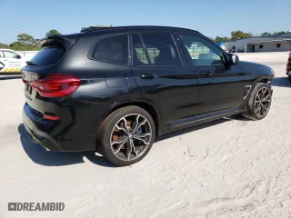 2020 BMW X3 M Competition with VIN 5YMTS0C00L9B36805, listed as a Copart auction lot 52365404 with 24,732 mi miles. Bid and sale history available at carsss.com. Image 3.
