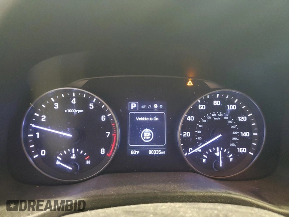 2017 Hyundai Elantra SE with VIN 5NPD84LF2HH120849, listed as a Copart auction lot 54703255 with 80,335 mi miles and Salvage Title. Bid and sale history available at DreamBid. Image 9.