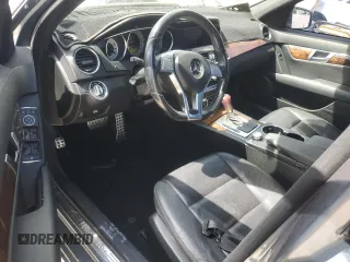 2012 Mercedes-Benz C 350 Sport with VIN WDDGF5HB8CR216801, listed as a Copart auction lot 47531855 with 125,259 mi miles and Non Repairable. Bid and sale history available at DreamBid. Image 8.
