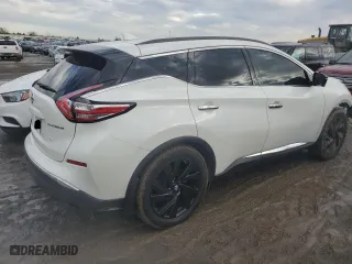 2017 Nissan Murano SV with VIN 5N1AZ2MG0HN161049, listed as a Copart auction lot 87997455 with 76,728 mi miles and Salvage Title. Bid and sale history available at carsss.com. Image 3.