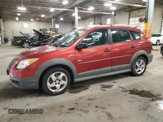 2008 Pontiac Vibe with VIN 5Y2SL65828Z413207, listed as a Copart auction lot 81601394 with 70,986 mi miles and Salvage Title. Bid and sale history available at carsss.com. Image 1.