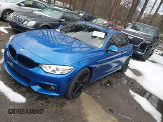 2017 BMW 4 Series 440i with VIN WBA4P1C50HK522098, listed as a IAAI auction lot 41282953 with 105,299 mi miles and . Bid and sale history available at carsss.com. Image 17.