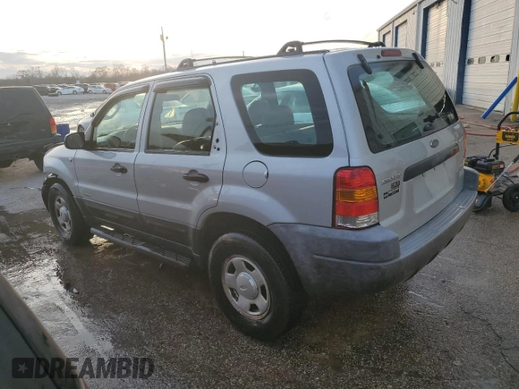 2002 Ford Escape XLS Choice with VIN 1FMYU01162KC61229, listed as a Copart auction lot 41985085 with 74,203 mi miles and Salvage title. Bid and sale history available at DreamBid. Image 2.