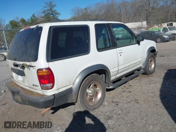 1998 Ford Explorer Sport with VIN 1FMYU24E6WUC19146, listed as a IAAI auction lot 41698988 with 191,817 mi miles and . Bid and sale history available at DreamBid. Image 4.