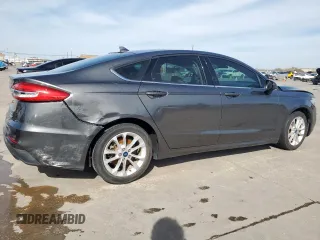 2020 Ford Fusion SE with VIN 3FA6P0HD1LR148164, listed as a Copart auction lot 46364045 with 78,497 mi miles and Salvage Title. Bid and sale history available at DreamBid. Image 3.